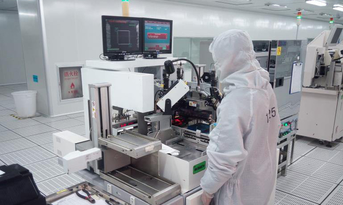 顯示屏無(wú)塵車間