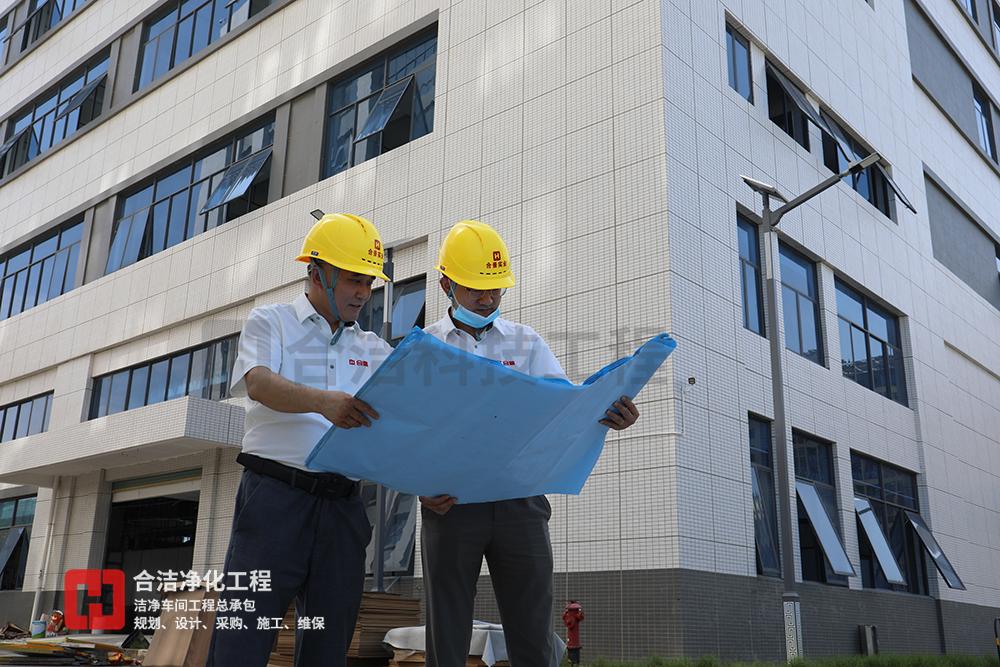 電子潔凈廠房的圖片