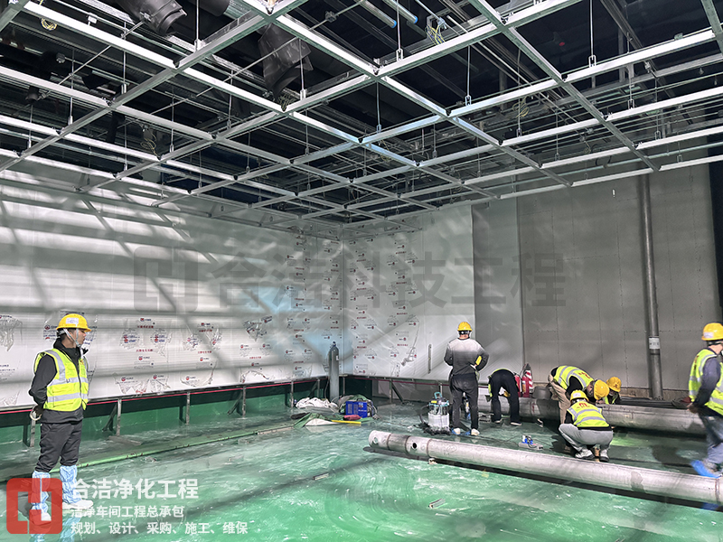 電子凈化工程的圖片