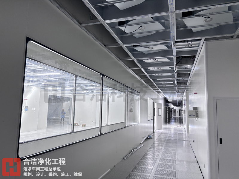 半導(dǎo)體凈化車間的圖片