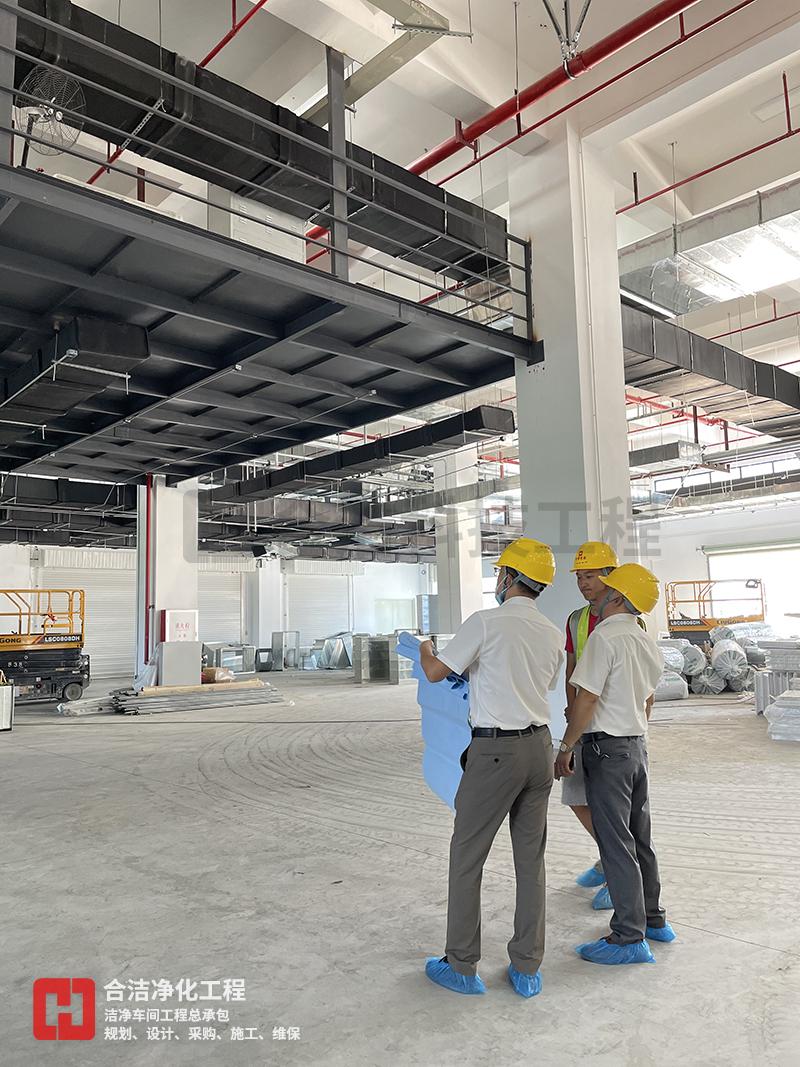 電子潔凈廠房的圖片